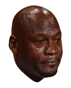 Michael Jordan Crying